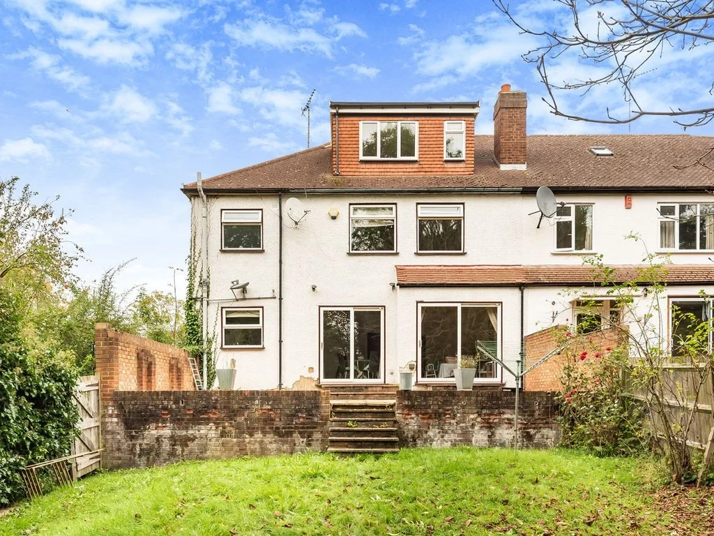 Rear of the Finchley property
