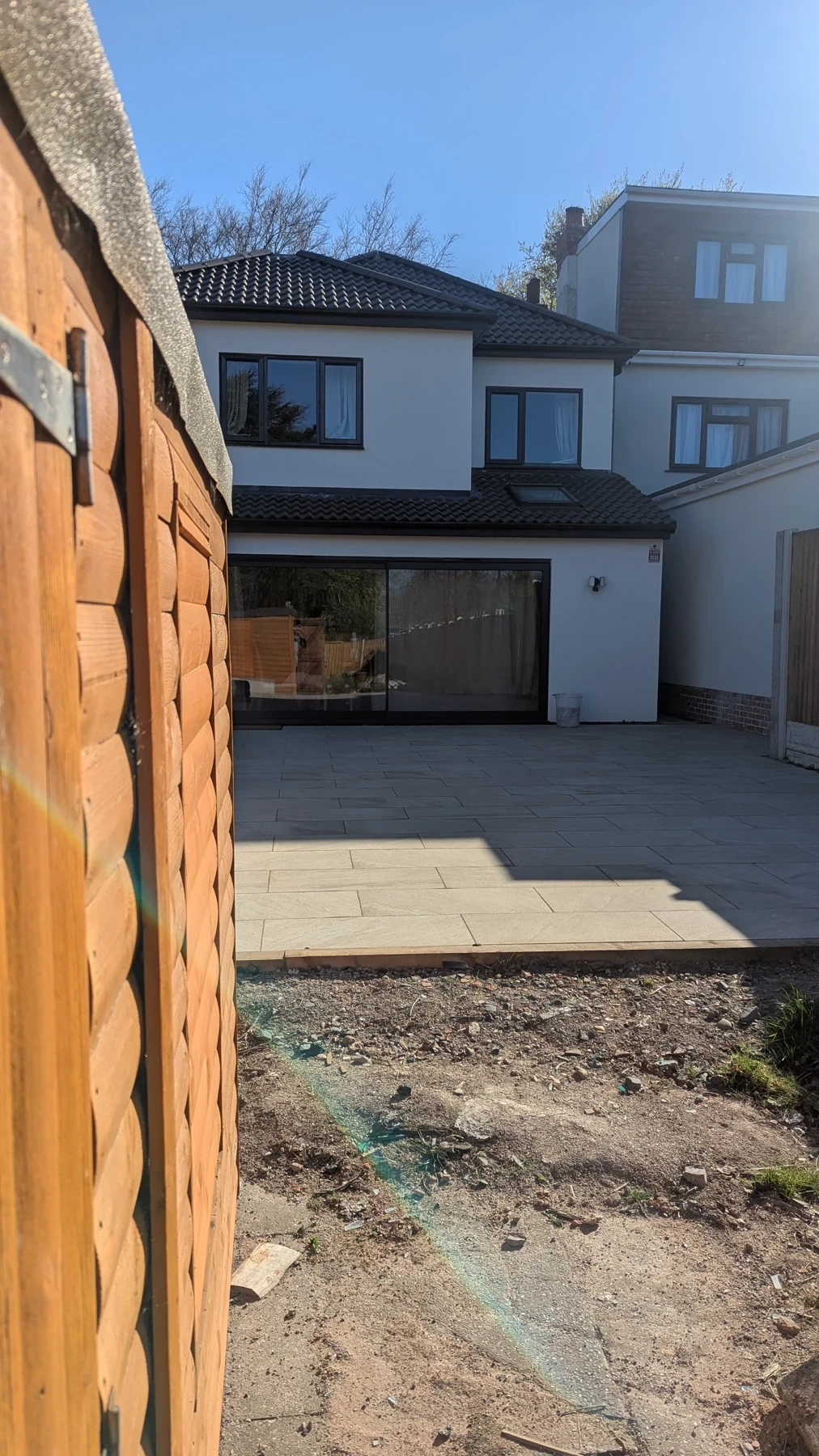 Rear extension at the Moseley development