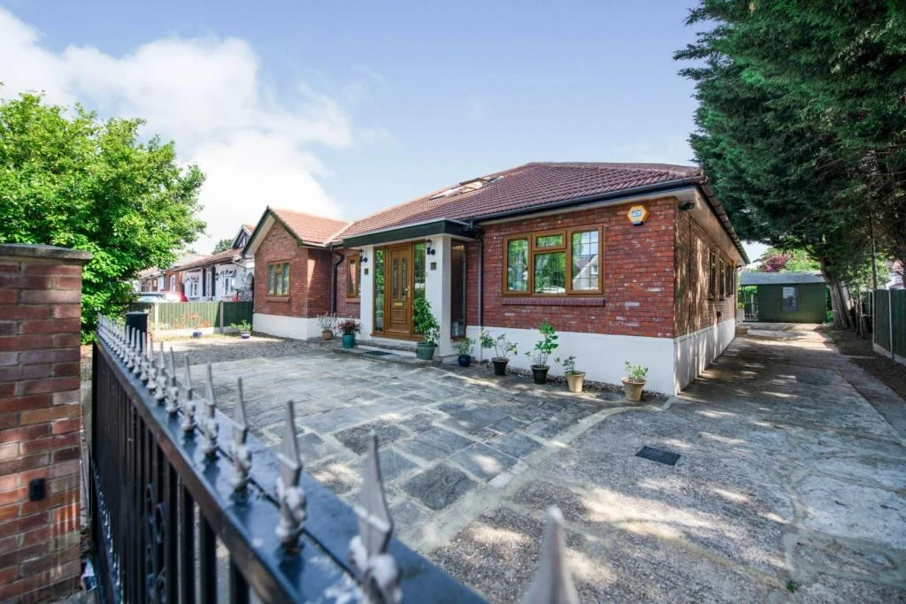 Completed bungalow development in Wembley Park